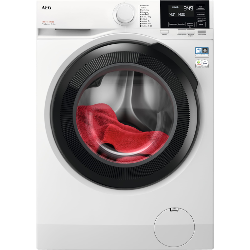 AEG LR6ALPHEN 6000 ProSense wasmachine 8 kg 1600 toeren energieklasse A